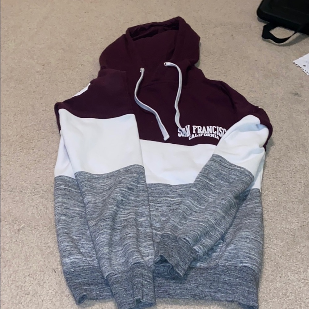 San Francisco tri color hoodie